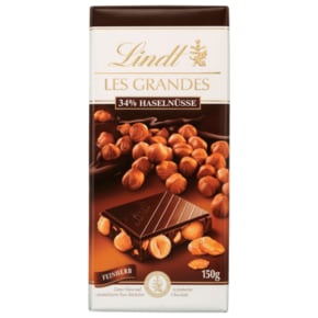 Lindt 린트 다크 초콜릿 레 그랑드 헤이즐넛 150g