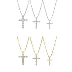 Ice croce carat necklace (XS)