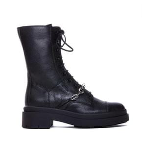 24FW 지미추 부츠 NARI FLATAUQBLACK ANTHRACITE Black