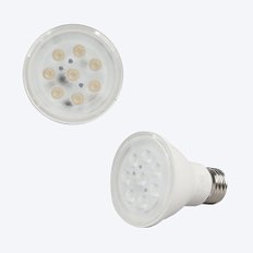 DS LED 에코 PAR20 7W 램프 화이트 플리커프리 파20