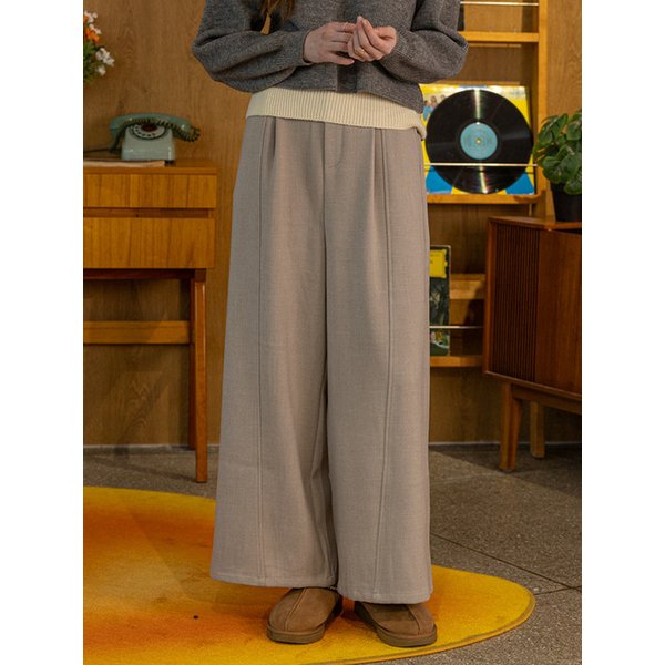 DD_Loose-fitting daily pants_2color