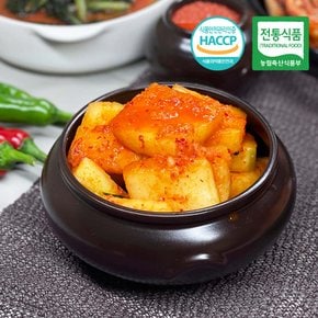 [전통식품/HACCP인증] 국내산 석박지 1kg/전라도김치