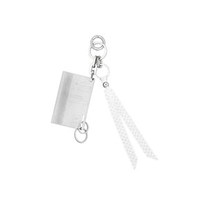 NO.527 [SILVER] STM SILVER CARD LACE KEY RING