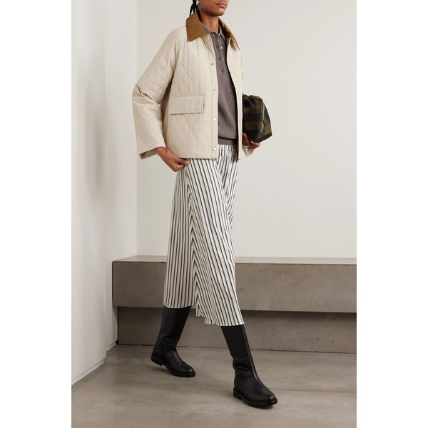 커티 코듀로이 트리밍 퀼티드 쉘 재킷 46376663163032738