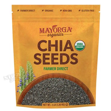  마요르가 오가닉 치아씨드 USDA 유기농 1.36kg MAYORGA ORGANIC CHIA SEEDS