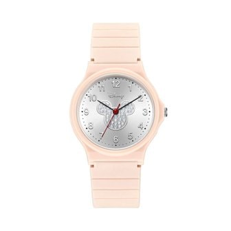  디즈니 D10734PK 쓰리서클 남녀공용 학생 손목시계