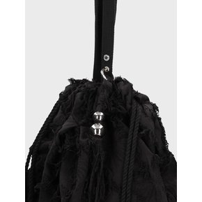 MARLIN BAG FEATHER BLACK 마를린백 페더 블랙