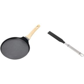 영국 마스터쉐프 칼 MasterChef Pancake Pan Non Stick Crepe Maker Tawa for Induction Hob Gas