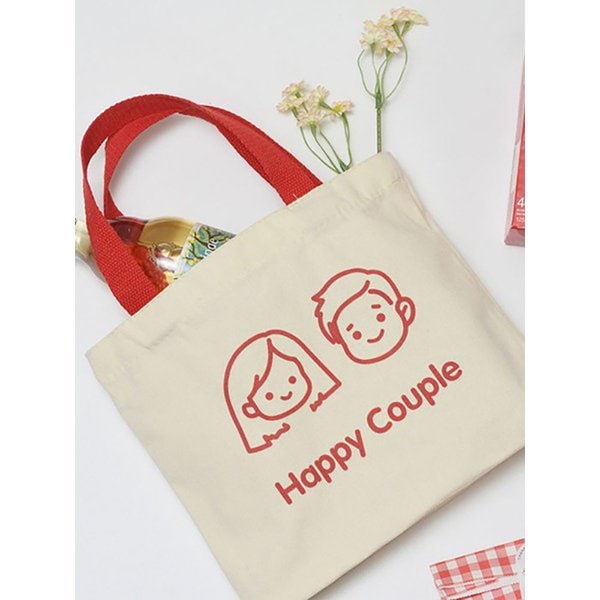 커플 캔버스 에코백 가방