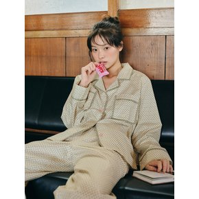 푸티 긴팔 여성페어 버터 (30수)