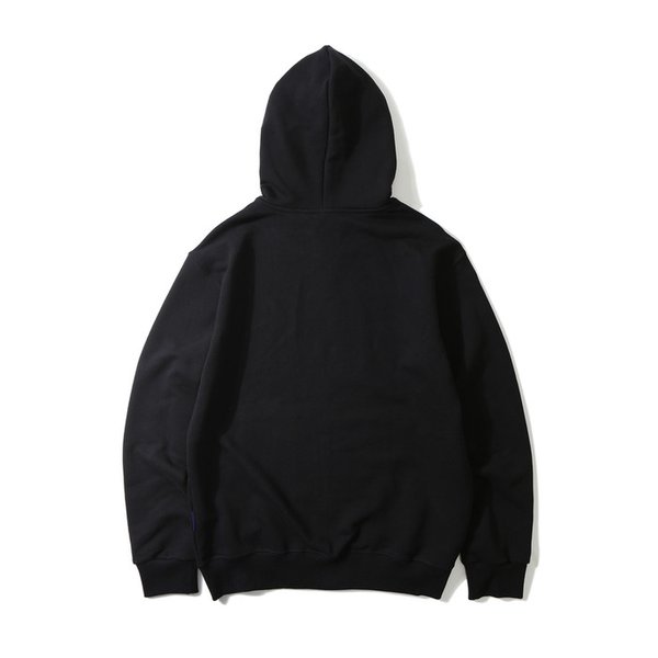 HOODIE 2WAY ZIP_UP BK