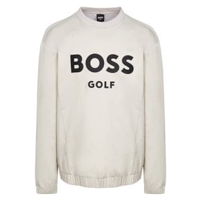 [더플백 증정][BOSS GOLF] 남성 골프 풀오버 아노락 자켓 아몬드 밀크(BHFTM6103-06)