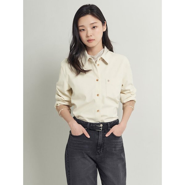 츄잉 코듀로이 아우터형 셔츠  아이보리 (BF5964C060)