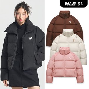 MLB [엠엘비코리아공식] 여성 크롭 커브 패딩 (4COLOR)