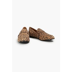 Campbell leopard-print suede loafers 애니멀 프린트 36856120585286535