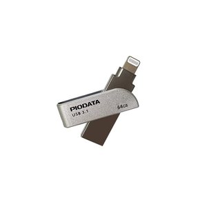 PioData iXflash 64GB iPhone 아이패드용 플래시 메모리 USB