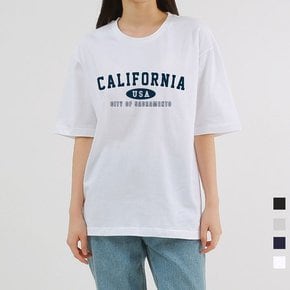 캘리포니아USA 릴렉스핏 남여공용 반팔 20수 4컬러