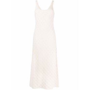 SS22 끌로에 Womens Dress Chloe Dresses White White CHC22SMR06