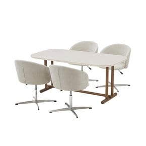 [8% 카드할인] 알로 LDK 세라믹테이블 세트 체어/기능형 160cm