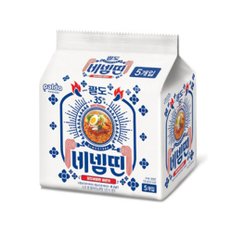 팔도 팔도비빔면 매운맛 130g 멀티5입 x8개