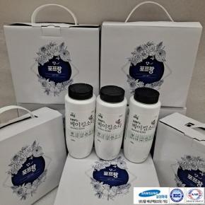 소다 선물세트 베이킹소다 분말형 선물용 판촉용 선물세트베이킹 3p 450g 1000개