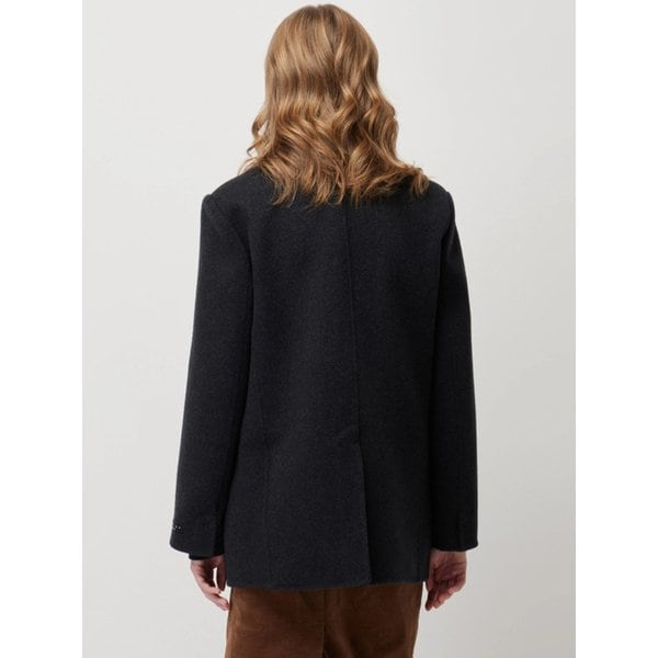 투게더 캐시미어 싱글 자켓형 코트_SACTE2561DG