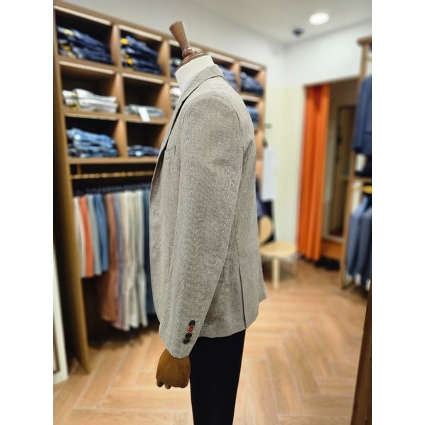 [여주점] 코오롱 브렌우드 남성 마이크로 린넨 혼방 자켓 BRJCM25641BEX
