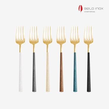벨로아이녹스 네오 골드 디저트 포크 1p *색상선택