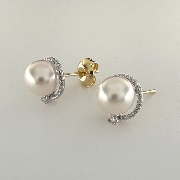 [제주점] 조이브펄(아코야7.5) WG 귀고리 242100077