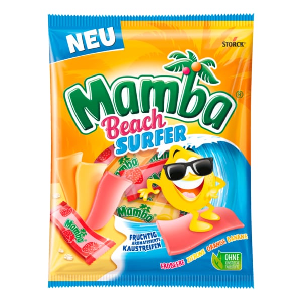 스톡 Storck 츄어블 캔디 맘바 비치 서퍼 160g