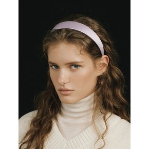 Silk Headband - Lilac Purple