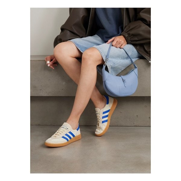 핸드볼 스페지알 가죽 트리밍 메시 스웨이드 스니커즈 크림 46376663162926195