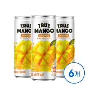클룹 트루 망고 퓨어 망고주스 250ml 6입[35433892]