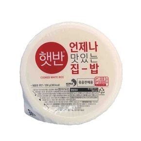 즉석밥 캠핑 혼밥 둥근햇반 200g