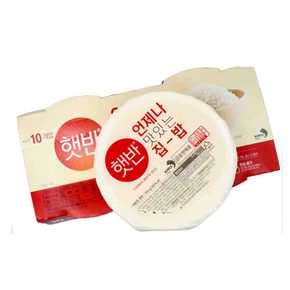 즉석밥 캠핑 혼밥 둥근햇반 200g
