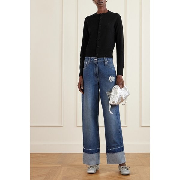 울 야크 헤어 블렌드 가디건 46376663162993036