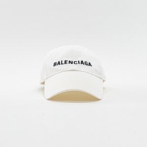 여성 볼캡 모자 화이트 BALENCIAGA 529192410B29060