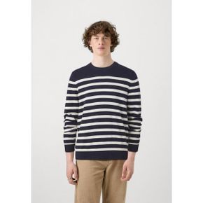 5064475 GAP CORE CREW FEEDER STRIPE - Jumper navy uniform