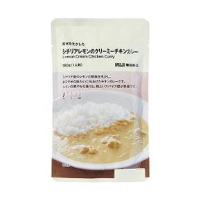무인양품 시칠리아 레몬크림 치킨 커리 180g