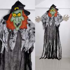 제이큐 장식 할로윈커튼형장식 소형 할로윈 파티 마귀할멈