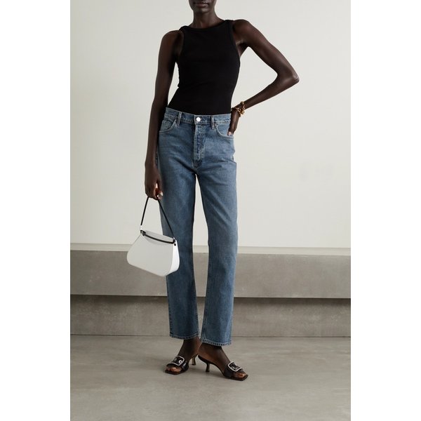 골드사인 모건 하이웨이스트 스트레이트 진 45666037505086406