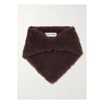 이브 살로몬 이브살로몬 시어링 울 스카프 브라운 46376663162873901