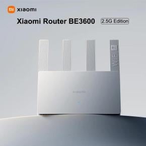 공유기 2024 샤오미 라우터 BE3600 WiFi7 2.4/5GHz 듀안 밴드 160Mhz 3570Mbps 메쉬 네트워킹 게임 가속 2.