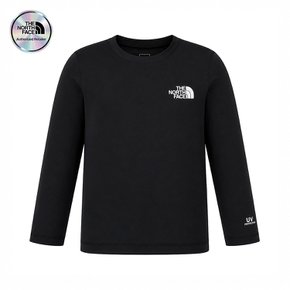 [노스페이스 키즈 공식] 키즈 서프 긴팔 티 NT7TS03S_BLK