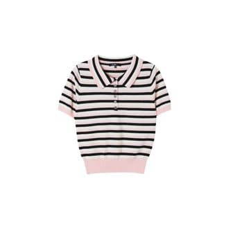 LAP [시흥점] 멀티 단가라 카라 반팔니트 AQ3KH821