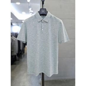 바쏘 세이브존03 바쏘 남자 여름 그린 반팔 카라 티셔츠 BSYFAS2KT96_P423401539