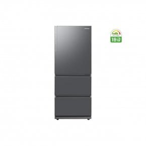 김치플러스 3도어 328L 리파인드 이녹스 RQ33DG71G1S9 삼성물류배송설치