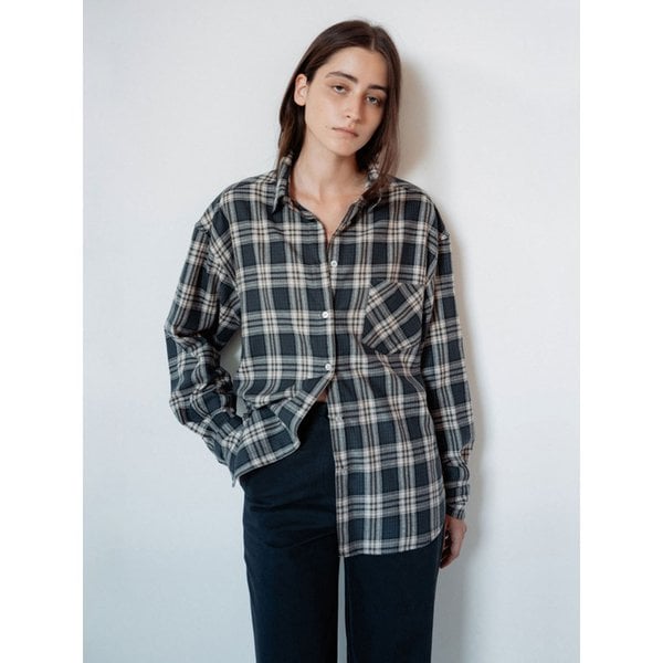 Check One-Pocket Shirt (2Colors)