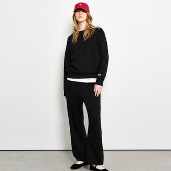 제너럴아이디어 UNISEX 에센셜 코지 조거 세트 [BLACK] / SBD1U51040SET1-WOMAN