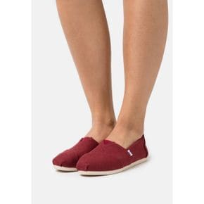 4449677 TOMS ALPARGATA - Slip-ons black cherry